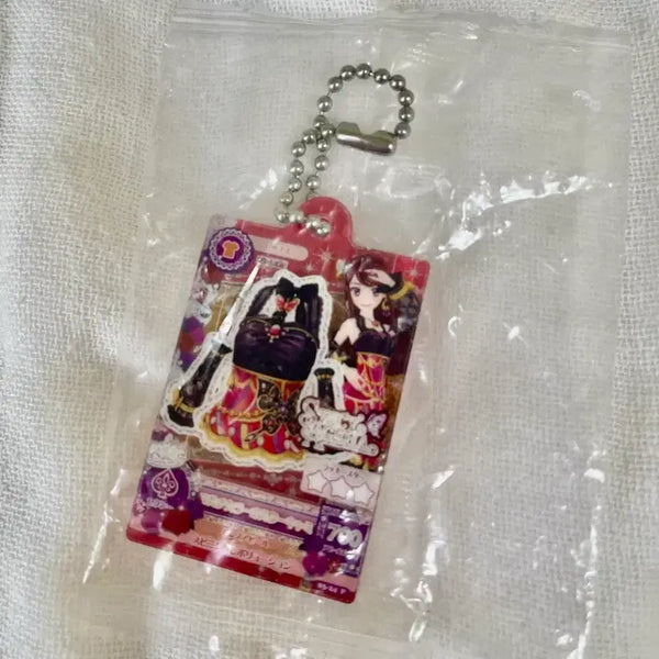[BUNJANG] Aikatsu! Sora Acrylic Card Keyring / 아이엠스타 보라 아크릴 카드 키링 판매