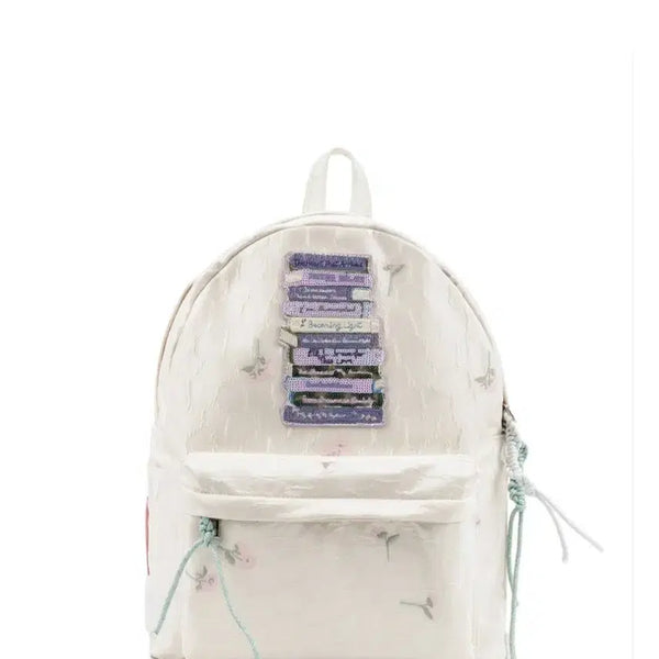 [BUNJANG] Entrev Flower Book Backpack / 구함) 앙트레브 앙트레브 플라워북 백팩