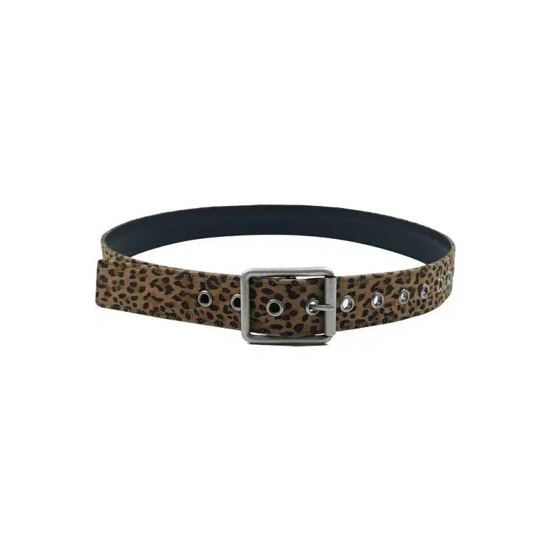 [BUNJANG] forher Leopard Belt / 포허 forher 레오파드 벨트