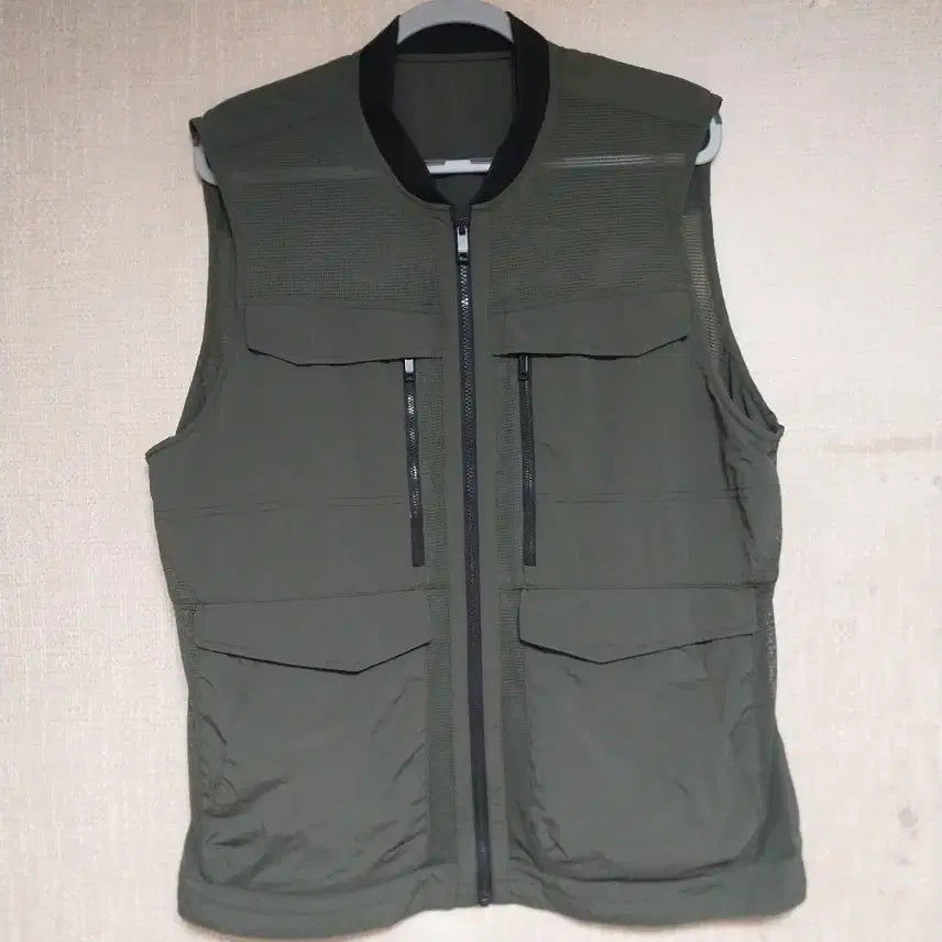 [BUNJANG] Crocodile Mesh Pocket Vest / 크로커다일/110)매쉬포켓 조끼