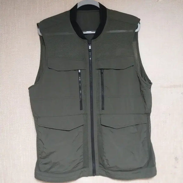 [BUNJANG] Crocodile Mesh Pocket Vest / 크로커다일/110)매쉬포켓 조끼