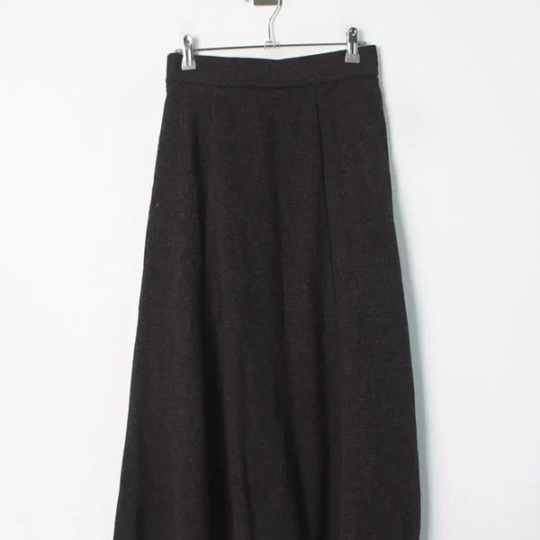 [BUNJANG] GU Poly Blend Long Skirt (Size 24) / 지유 폴리혼방 롱 스커트 [WOMAN 24]