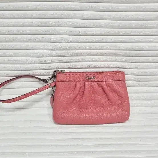 [BUNJANG] Coach Leather Mini Pouch Bag / 코치 레더 미니 파우치백