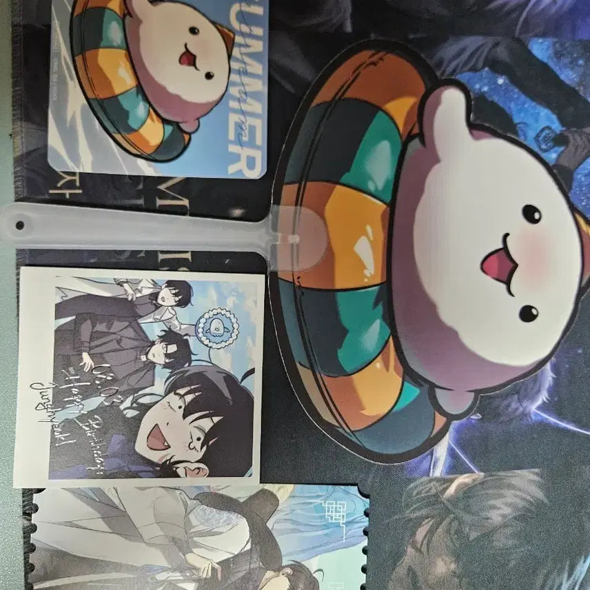 [BUNJANG] Omniscient Reader's Viewpoint Character Fan (Summer Theme) / 전독시 부채 +5만원특전 중1개드려요