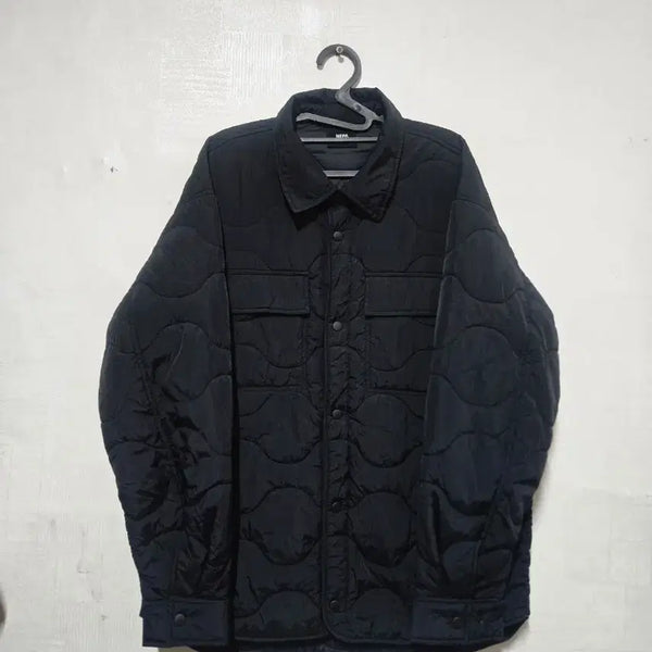 [BUNJANG] Nepa Thermo-Puff Padded Shirt Jacket Black Size 100 / 네파 써모-퍼프 패딩 셔츠 100