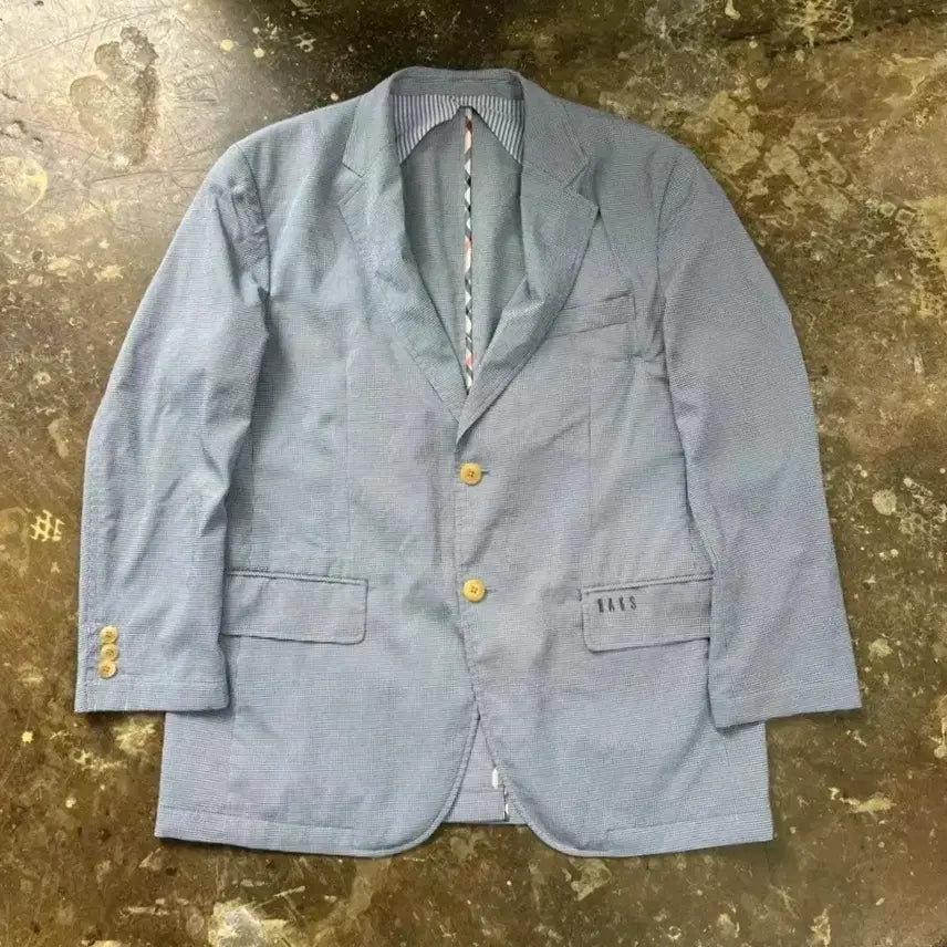 [BUNJANG] DAKS Check Casual Jacket Blazer / 95) DAKS 닥스 체크 캐주얼 자켓 마이 블레이져 춘하추