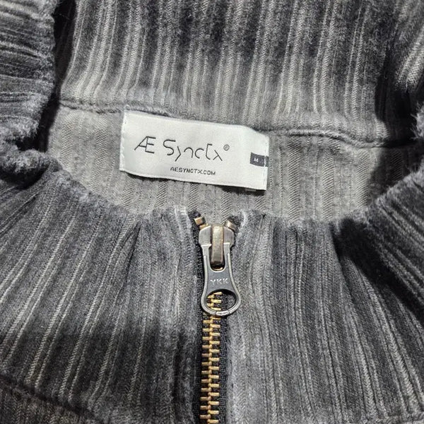 [BUNJANG] AE Syncx Zip-Up Cardigan (Size 95-100) / 에이 시네틱스 집업 가디건 95~100