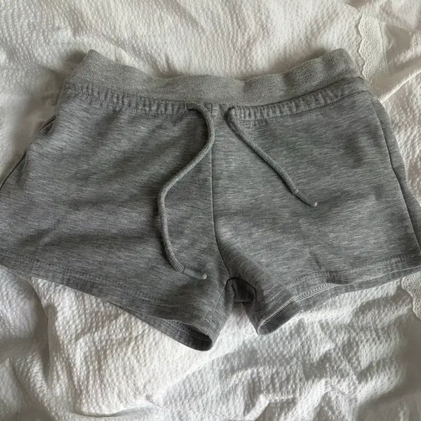 [BUNJANG] Grey Short Shorts / 그레이 숏팬츠