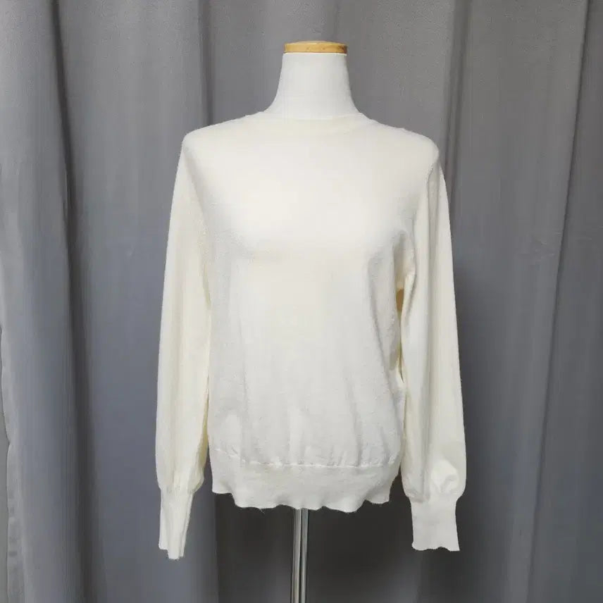 [BUNJANG] Paul & Joe Women's Rayon Blend Knit Ivory Size 55 / 폴앤조 여성 레이온 혼방 니트 아이보리 55