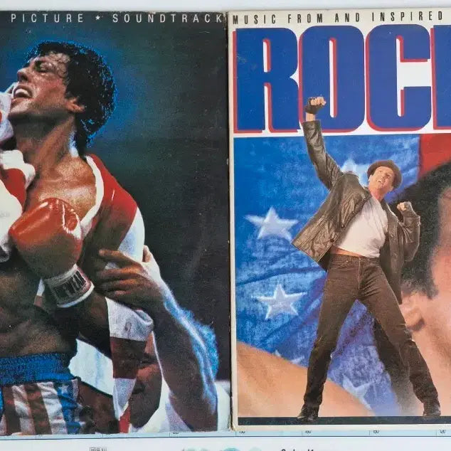 [BUNJANG] ROCKY 4, 5 LP Bundle Set / [OST] ROCKY 4,5 LP 2종 일괄