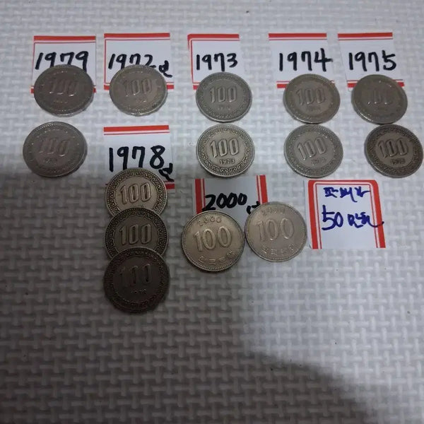 [BUNJANG] Rare Coin Collection / 희기동전집