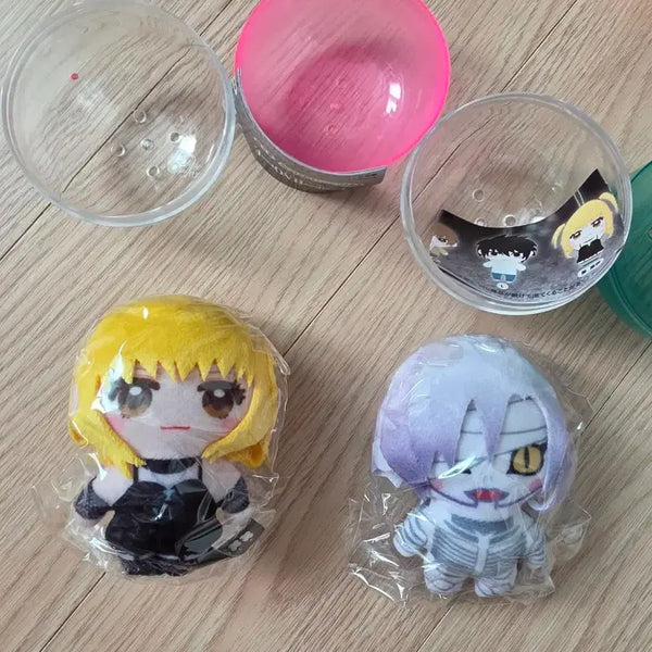 [BUNJANG] Death Note Kapuco Plush Dolls (Light Yagami & Ryuk) - Bundle Set / 데스노트 카푸코 누이 가챠 미사 렘 일괄
