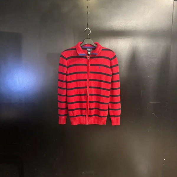 [BUNJANG] Polo Ralph Lauren Full Zip Knit XL / 폴로 랄프로렌 풀집업 니트
