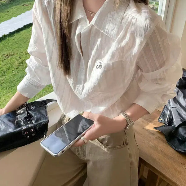 [BUNJANG] Casual Korean Wave Daily Shirt / 편안한 한류 캐주얼 셔억지로 꾸미지 않는 데일리 코디