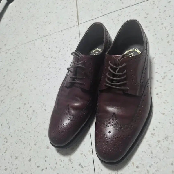 [BUNJANG] REGAL Imperial Grade Wingtip Men's Shoes / REGAL(리갈 임페리얼 그레이드) Imperial Grade 윙팁 남성구두