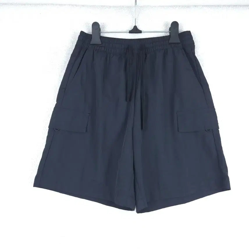 [BUNJANG] Women's Black Nylon Banding Shorts / 여성 블랙 나일론 밴딩 반바지(26~27)