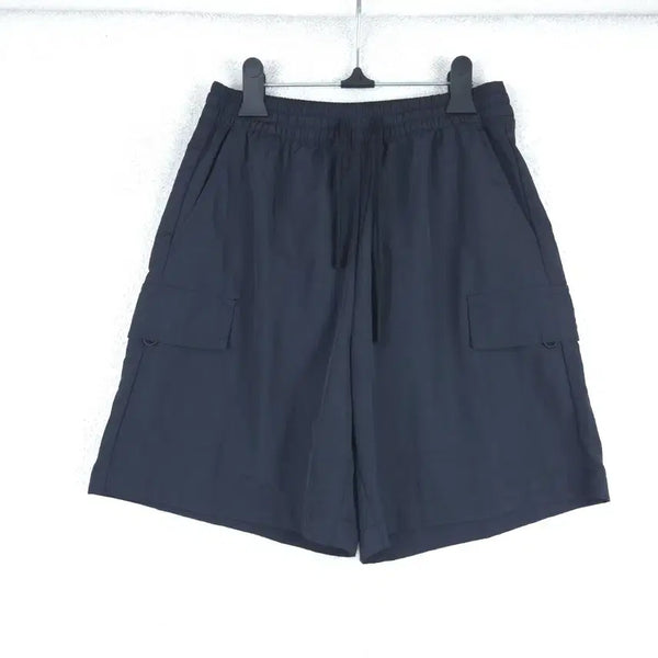 [BUNJANG] Women's Black Nylon Banding Shorts / 여성 블랙 나일론 밴딩 반바지(26~27)