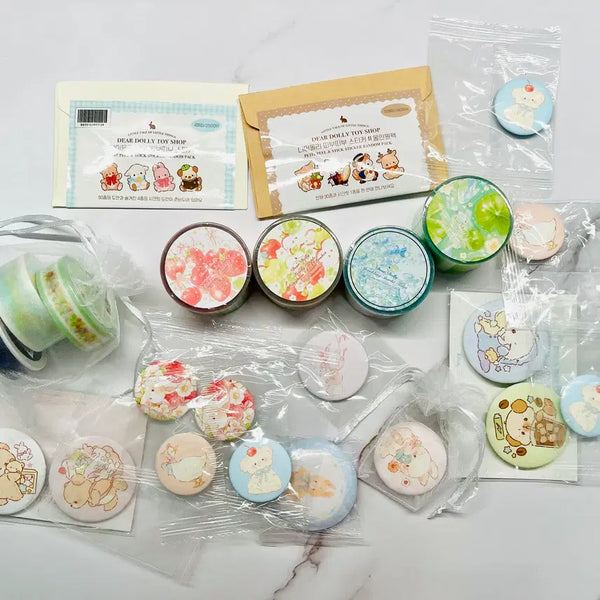 [BUNJANG] Dear Dolly Sticker Set / [문구류] 디어돌리 스티커 세트