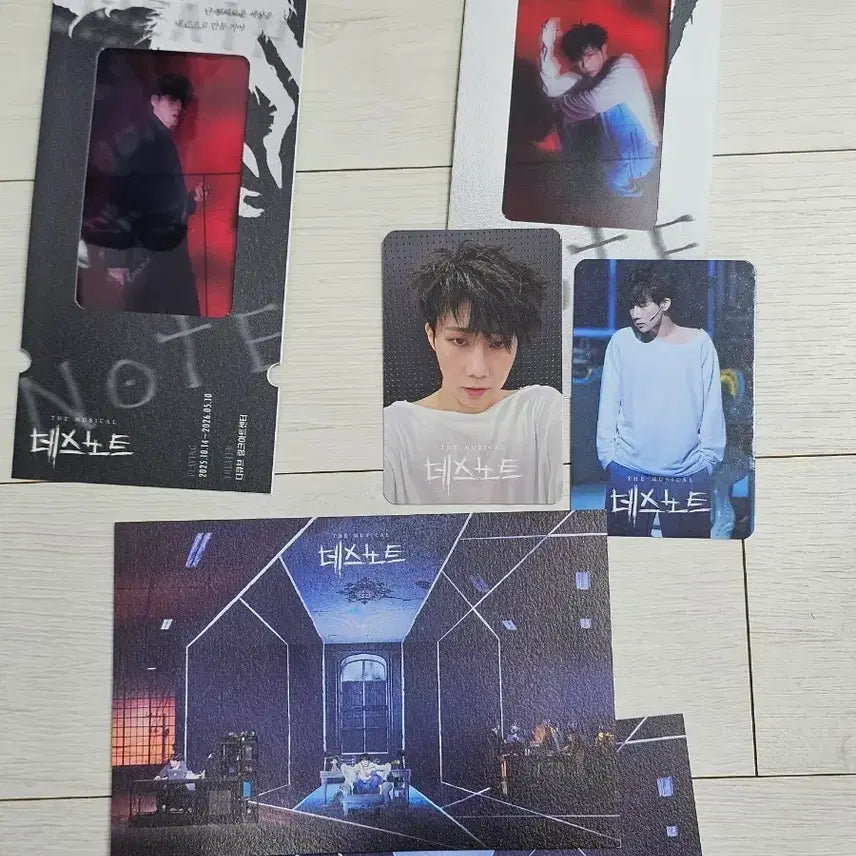 [BUNJANG] Musical Death Note Character Ticket Photocard Bundle Set Kim Sung-kyu, Kim Min-seok / 뮤지컬 데스노트 캐릭터 티켓 포토카드 일괄 김성규 김민석