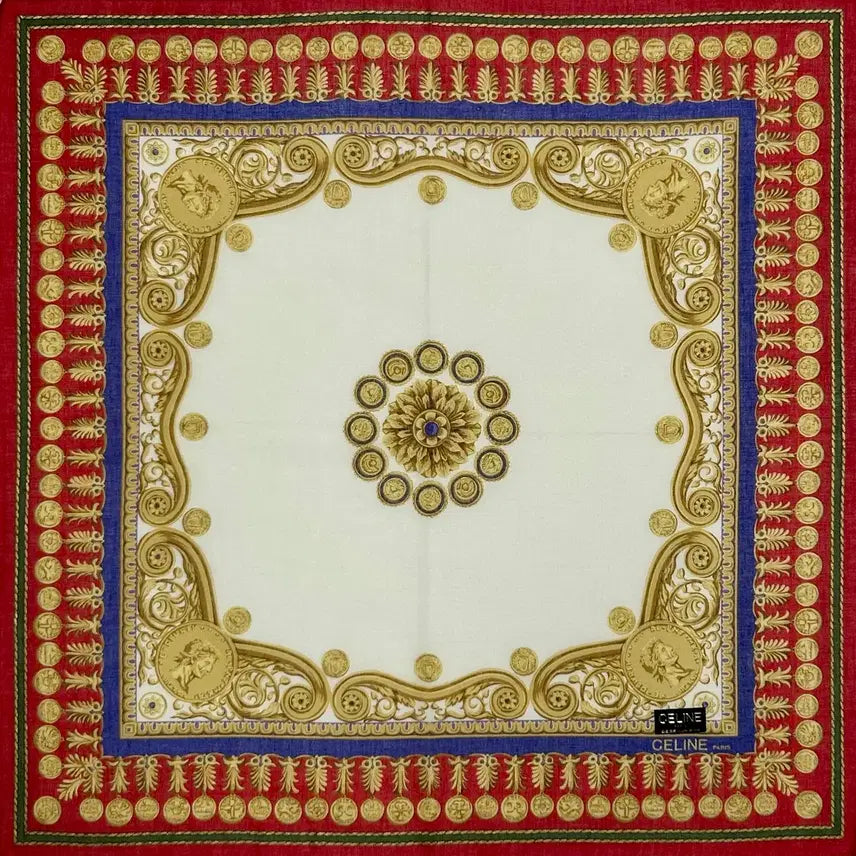 [BUNJANG] Celine Petit Scarf Handkerchief / 셀린느 손수건 쁘띠 스카프