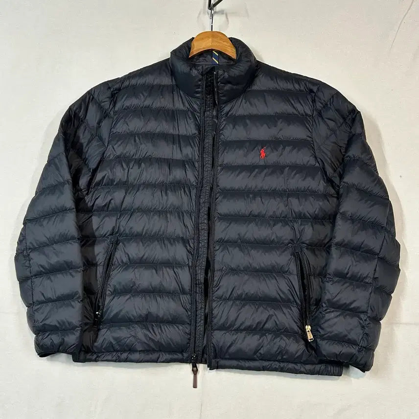 [BUNJANG] Polo Ralph Lauren Men's Lightweight Duck Down Puffer Jacket - Black / XL) 폴로 랄프로렌 남성 덕다운 오리털 경량 패딩 점퍼 블랙