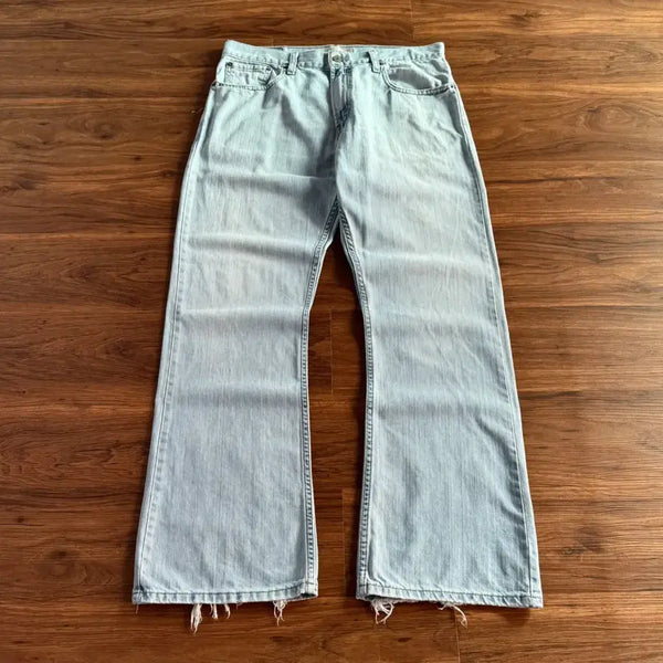 [BUNJANG] Levi's 527 Light Blue Flare Jeans / [33]00's 리바이스 527 라이트블루 플레어진