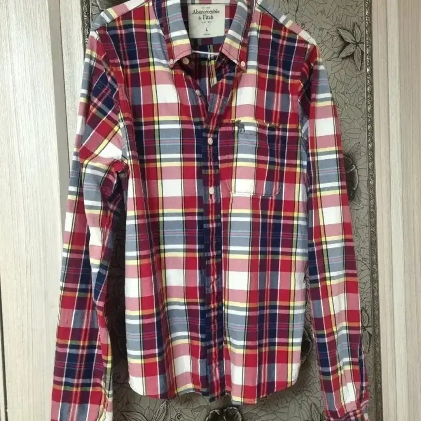 [BUNJANG] Abercrombie & Fitch Plaid Shirt L / 아베크롬비 셔츠 L