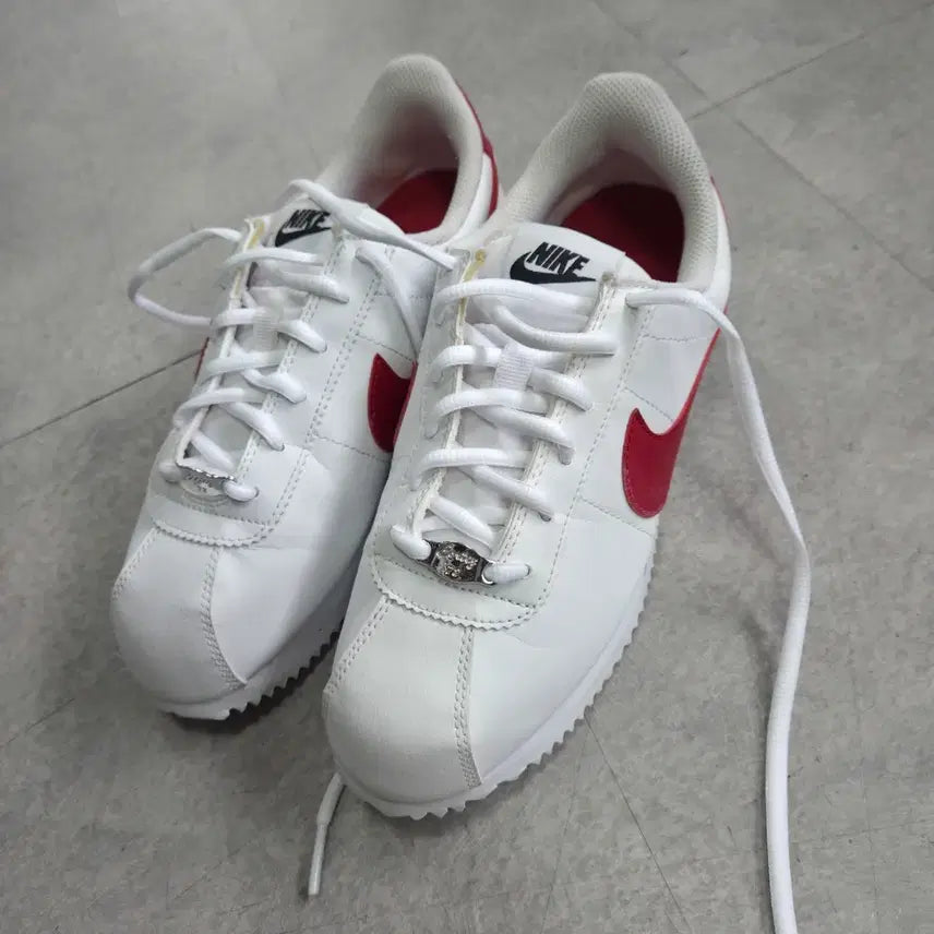[BUNJANG] Nike Cortez White/Red 240mm / 나이키 코르테즈 화이트/레드  240