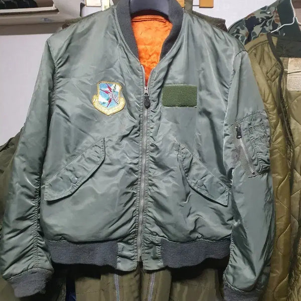 [BUNJANG] US Military Original L-2B Flight Jacket Large Greenbrier 1976 / 미군 오리지널 l-2b  large