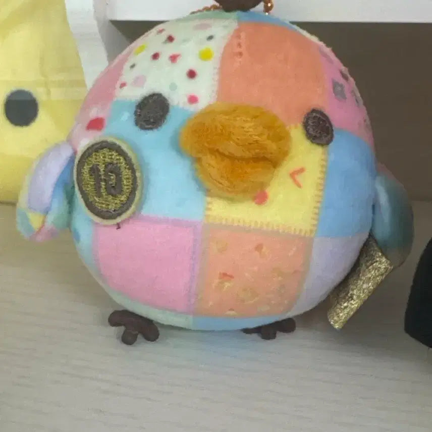 [BUNJANG] Kiiroitori 10th Anniversary Patch Plush / 키이로이토리 10주년 패치 인형
