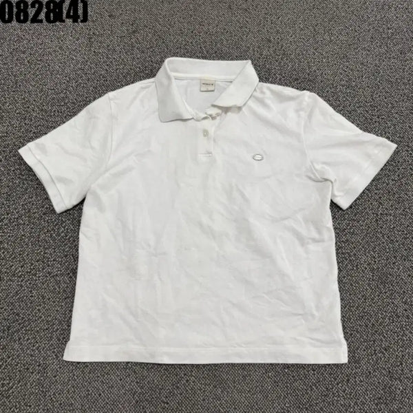 [BUNJANG] Project W White Polo Shirt / 프로젝트 w 화이트 카라티