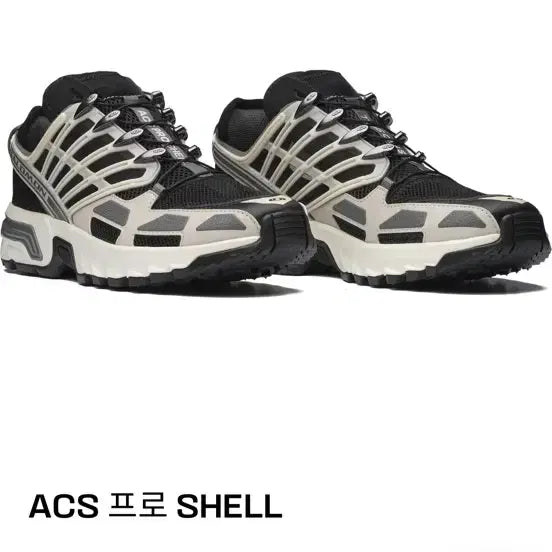 [BUNJANG] Salomon ACS Pro Shell Black Sneakers / 살로몬 ACS 프로 SHELL