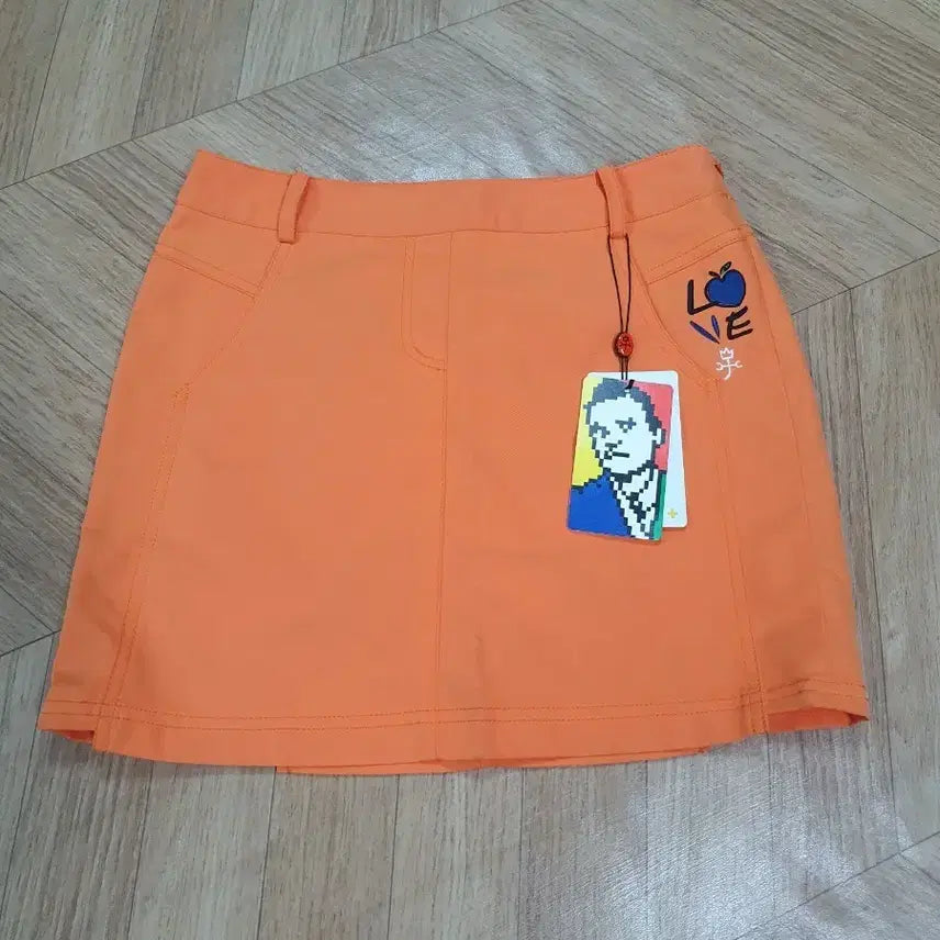 [BUNJANG] Castelbajac Orange Golf Skirt / 새상품 까스텔바작 골프 치마 주황색