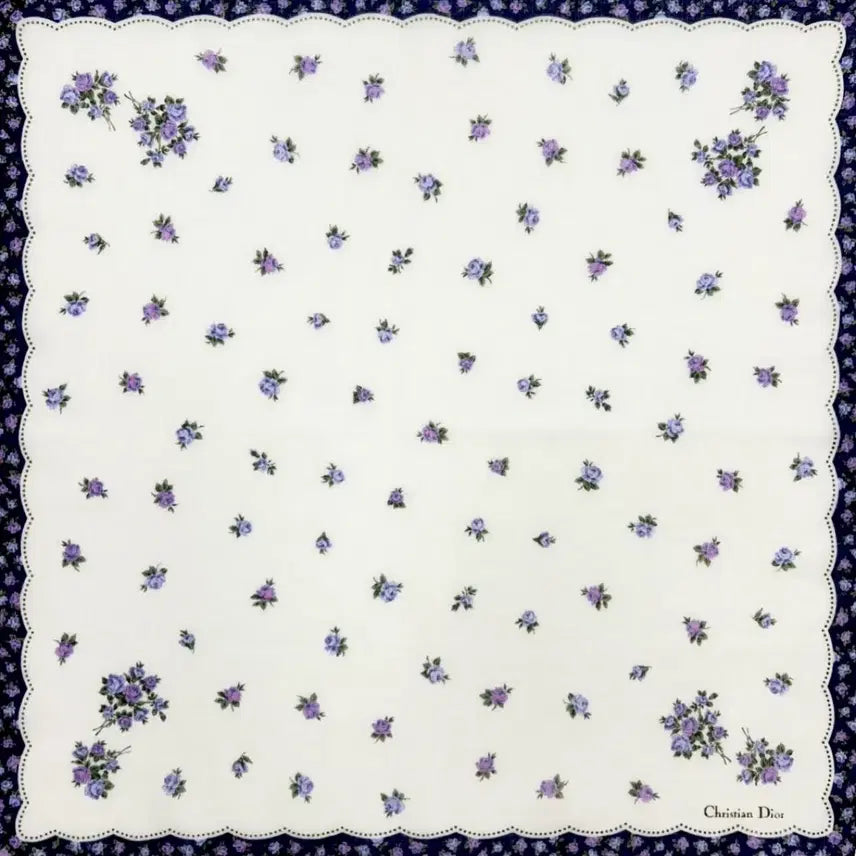 [BUNJANG] Christian Dior Petit Scarf Cotton / 크리스찬디올 손수건 쁘띠 스카프
