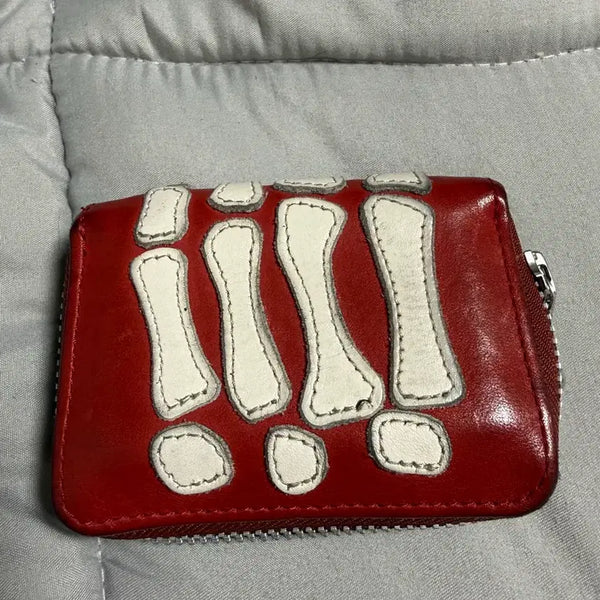 [BUNJANG] Kapital Thumbs Up Bone Hand Grip Mini Wallet / 캐피탈 떰즈 업 본 핸드집 미니 지갑