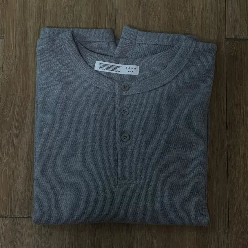 [BUNJANG] Known Henly Neck Knit Size 1 (Fits 100) / 노운 헨리넥 니트