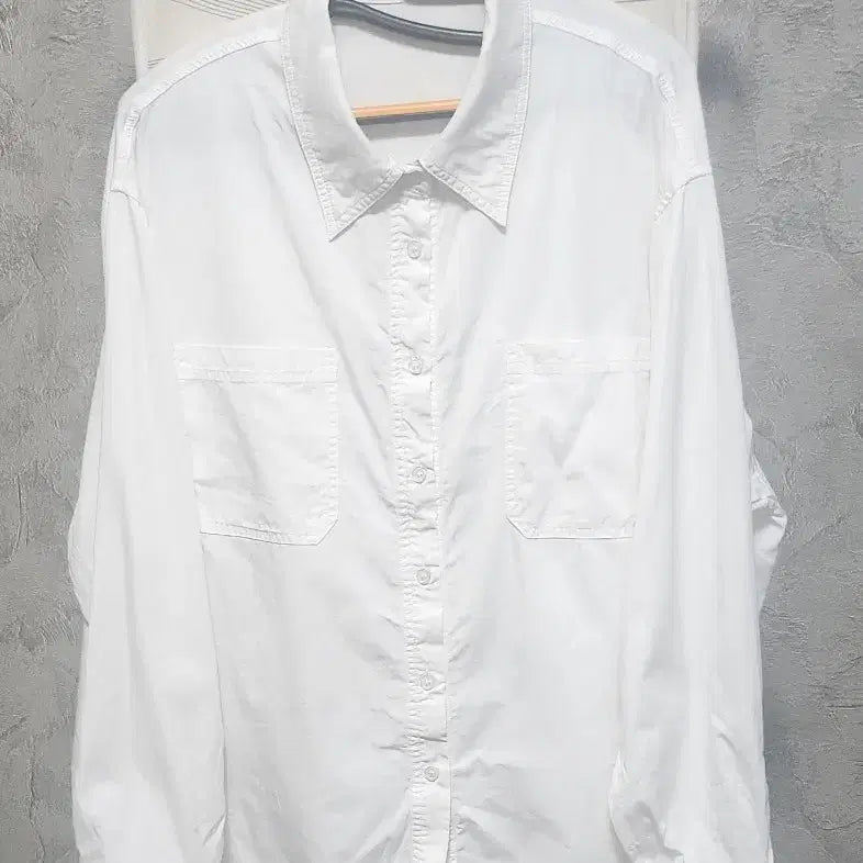 [BUNJANG] Daily jew Shirt White / 데일리쥬 셔츠