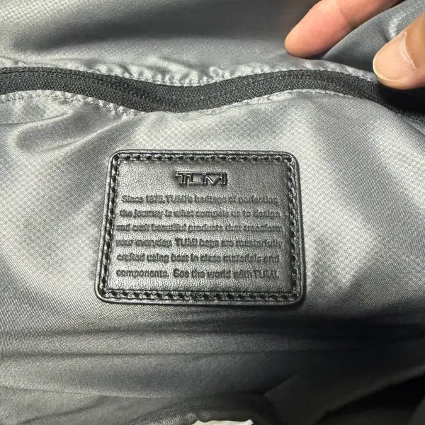 [BUNJANG] Tumi Leather Luggage Tag / time투미 빽빽