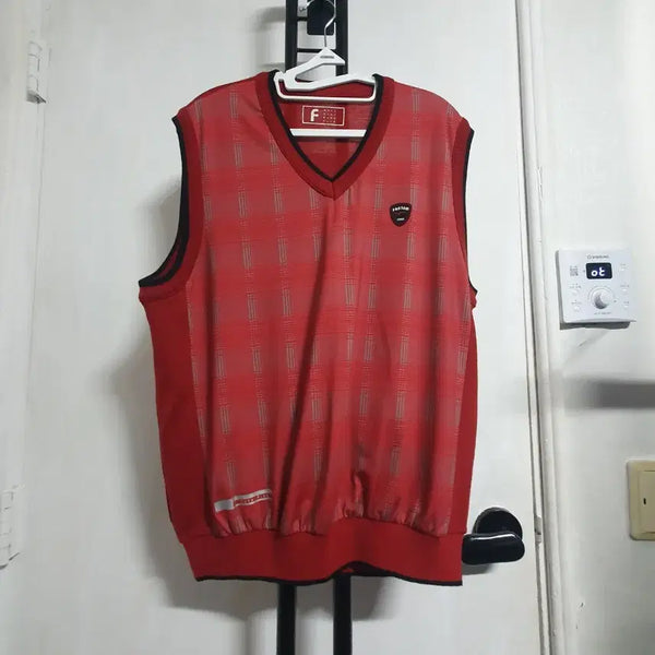 [BUNJANG] Phantom Golf Vest Men's Red L (100) / 팬텀 골프조끼 남성 L 100 레드