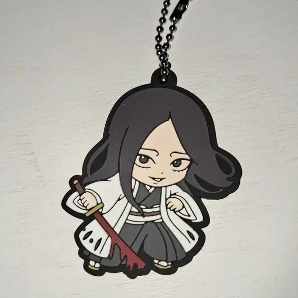 [BUNJANG] Bleach Unohana Yachiru Rubber Keychain / 블리치 우노하나 야치루 고무키링 러버키링