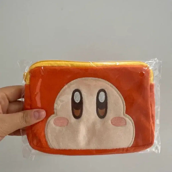 [BUNJANG] Official Japanese Kirby Pouch Storage Case Orange / 일본 정품) 미개봉 별의 커비 파우치 수납함 굿즈 보관함 주황