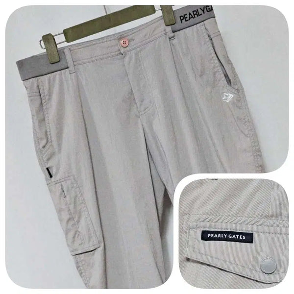 [BUNJANG] Pearly Gates Functional Golf Pants Grey Waist 88 / 파리게이츠 기능성 골프 팬츠 허리88