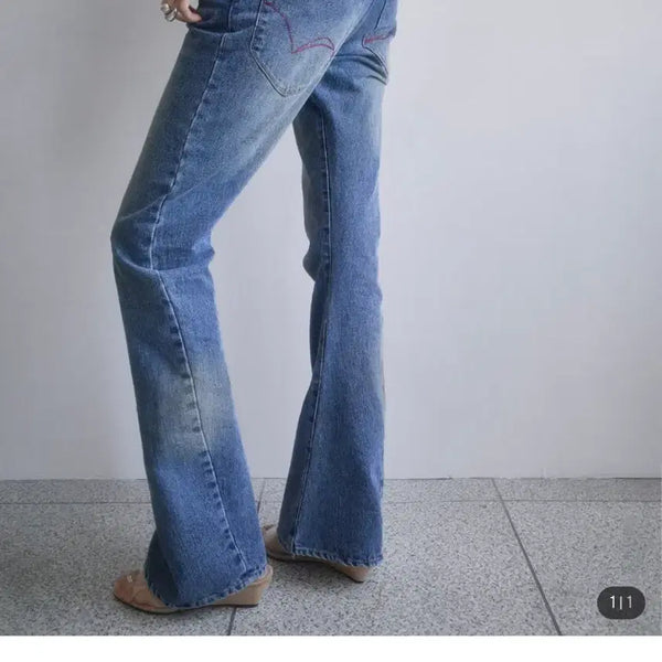 [BUNJANG] Protena Bootcut Denim Pants / 프로테나 부츠컷 데님 팬츠 (새상품) 정가: 15.0만
