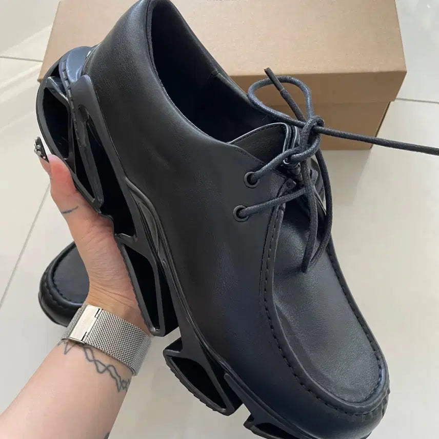 [BUNJANG] Takeo Kikuchi Tylorian Action Sole Sneaker Black / Takeo Kikuchi 타케오 키쿠치 sole sneaker