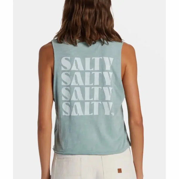 [BUNJANG] Roxy Salty Muscle Tank Top XL / 록시 Roxy 솔티 머슬 탱크 탑