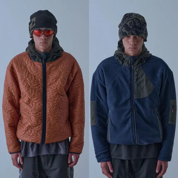 [BUNJANG] Somewhere Outside Reversible Fleece Jacket / 썸웨어아웃사이드 양면 리버시블 후리스 플리스 자켓