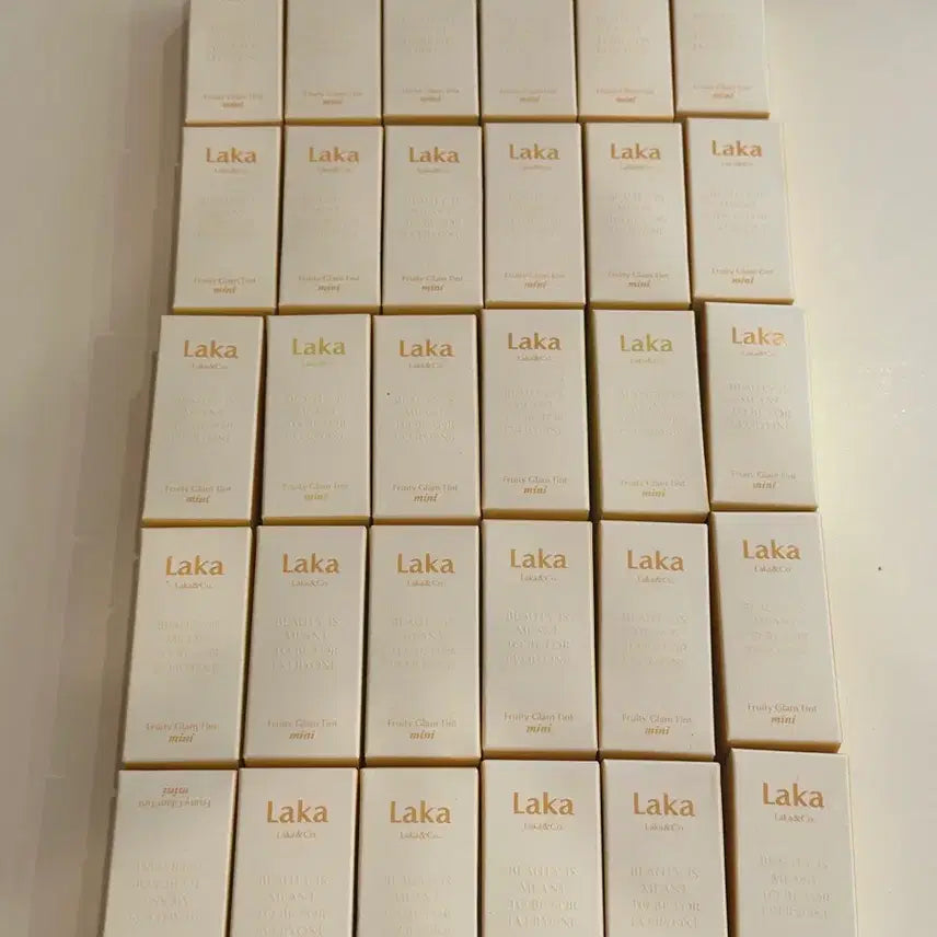 [BUNJANG] RAREITY Fruity Glam Tint Mini Full Set / 미개봉)라카 프루티 글램 틴트 미니 전색상