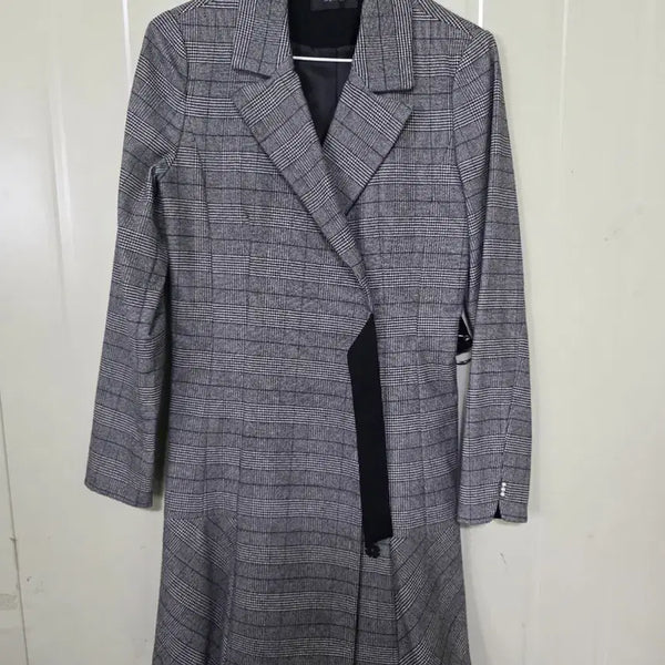 [BUNJANG] Roem Check Pattern One-Piece Jacket Size 55 / Roem 체크 패턴 원피스 자켓 55