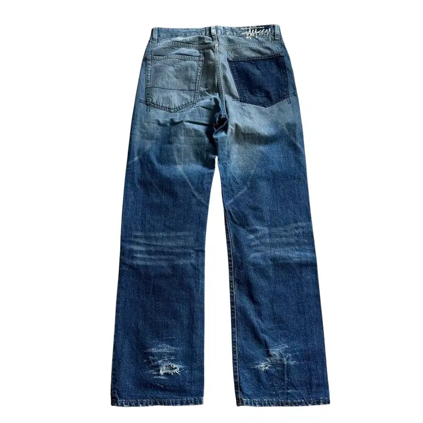 [BUNJANG] Stussy Washing Denim Pants / 스투시 워싱 데님 팬츠 stussy
