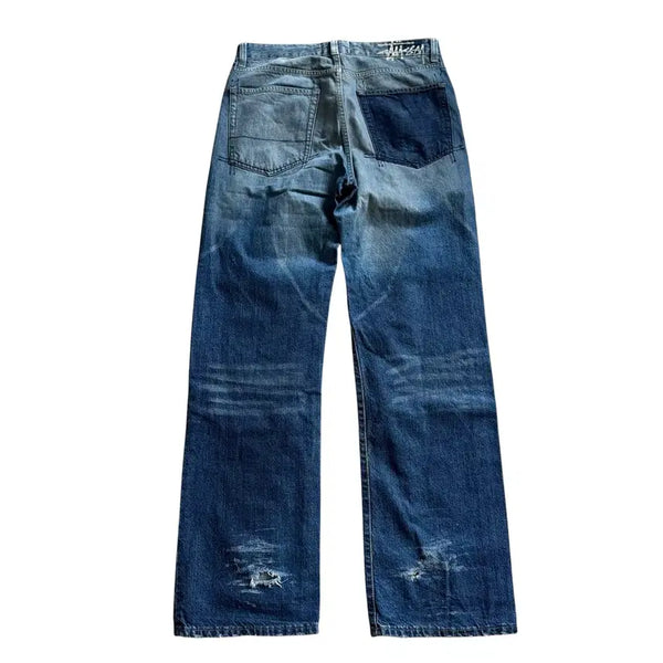 [BUNJANG] Stussy Washing Denim Pants / 스투시 워싱 데님 팬츠 stussy